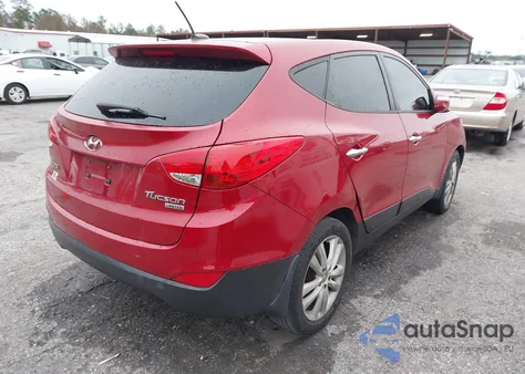 2013 Hyundai Tucson Limited from USA, damaged, VIN KM8JU3AC5DU772832